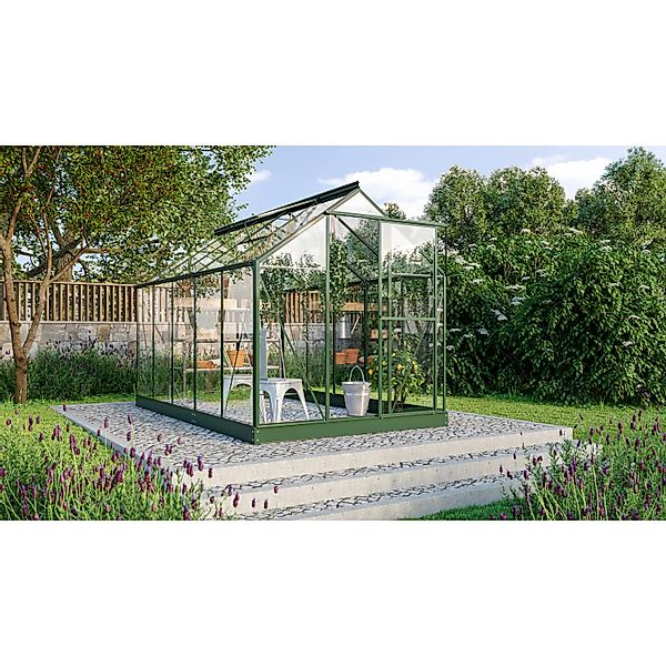 Vitavia Gewächshaus Triton 6200 Smaragd 6,2 m² inkl. Fundament günstig online kaufen