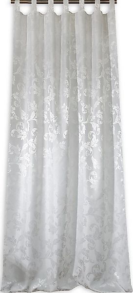 Clever-Kauf-24 Gardine Schlaufenschal Lyon champagner, blickdichter Vorhang günstig online kaufen