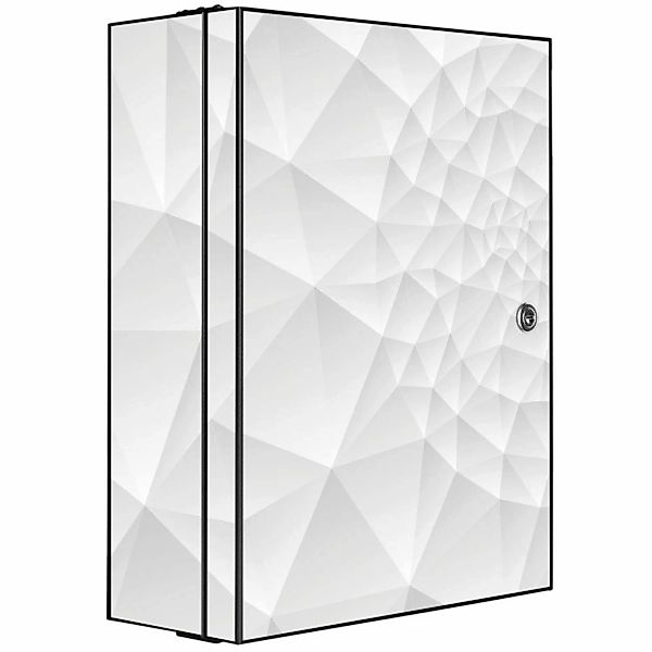 Banjado XXL Medizinschrank Abschliessbar 35x46x15cm Arzneischrank Anthrazit günstig online kaufen