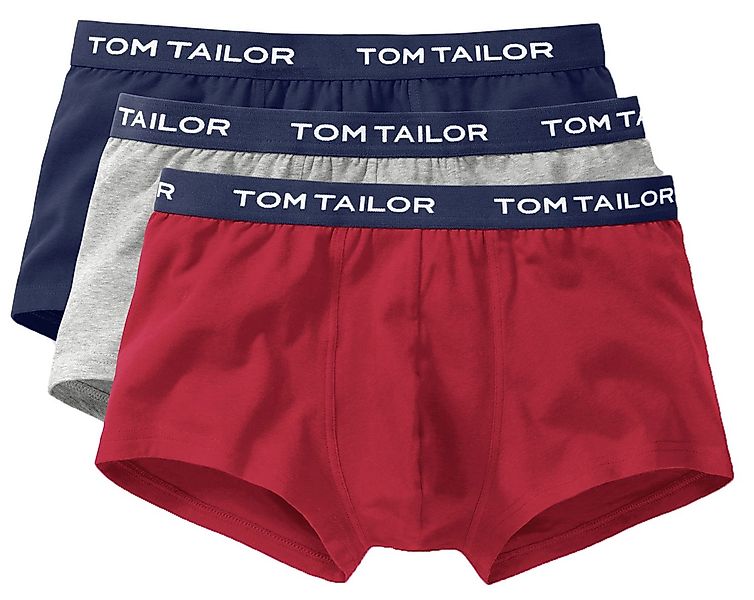 TOM TAILOR Retro Pants Herren Boxershorts (3-St) 3er Pack günstig online kaufen