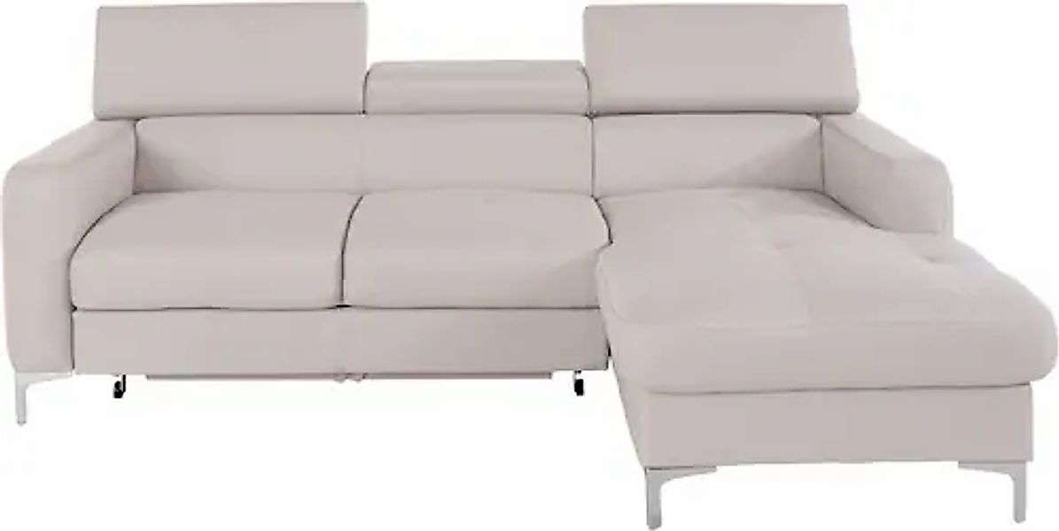 COTTA Polstergarnitur »Sammy L-Form«, (Set), Set bestehend aus: Ecksofa mit günstig online kaufen