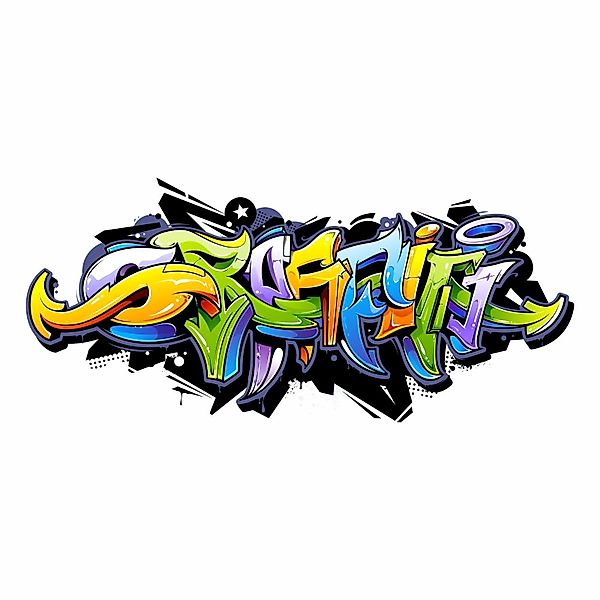 nikima Wandtattoo 158 Wandtattoo Graffiti - günstig online kaufen