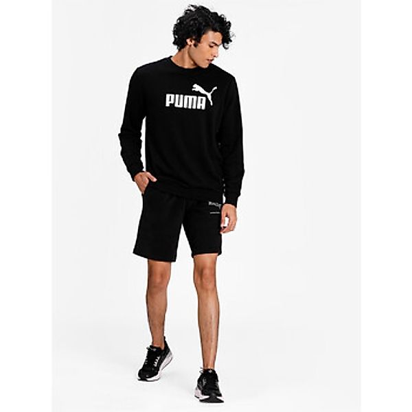 Puma  Pullover Pullover ESS Big Logo Sweatshirt ohne Kapuze günstig online kaufen