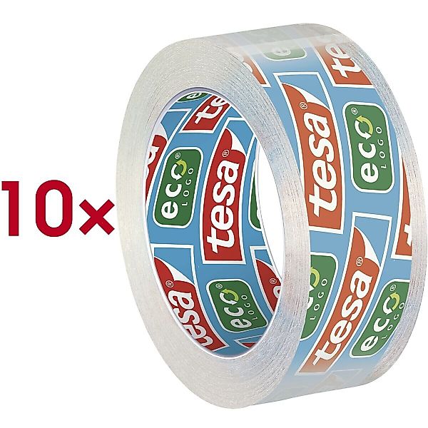 tesa Klebeband ECO & CLEAR (10-St) günstig online kaufen