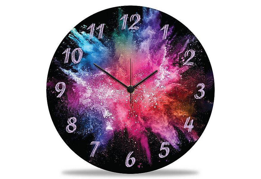 GRAVURZEILE Wanduhr GRAVURZEILE Wanduhr aus Holz plash Love 2.0 - Geräuscha günstig online kaufen