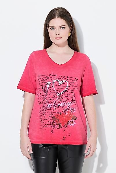 Ulla Popken T-Shirt T-Shirt Trachtenmotiv Classic günstig online kaufen