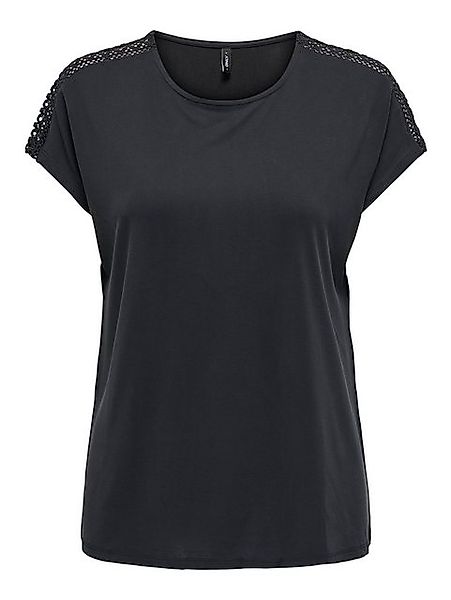 ONLY Kurzarmshirt ONLFREE LIFE CAPSLEEVE LACE günstig online kaufen