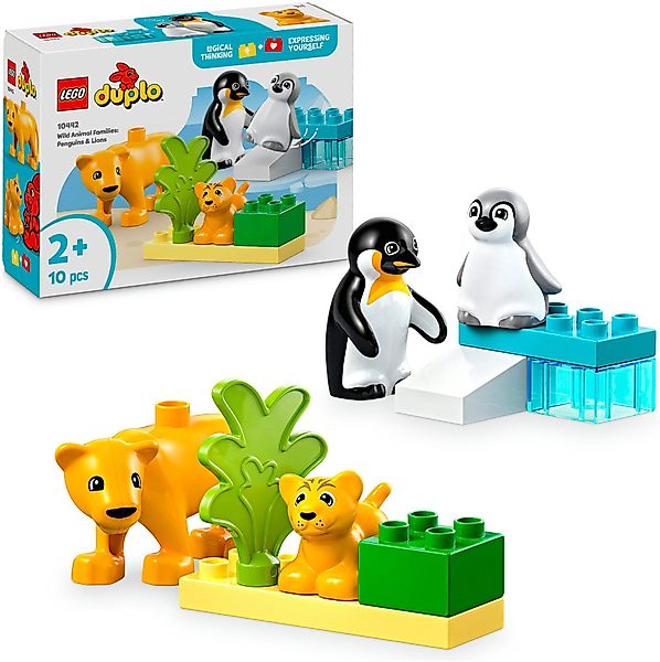LEGO® Wildtier-Familien: Pinguine und Löwen (10442), günstig online kaufen