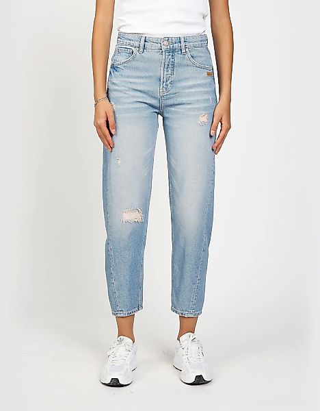GANG 5-Pocket-Jeans "94BLAKE" mit eingesetztem Seitenstreifen, cropped günstig online kaufen