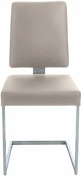 K+W Komfort & Wohnen Freischwinger () stabiles Hochkantgestell, in Leder od günstig online kaufen