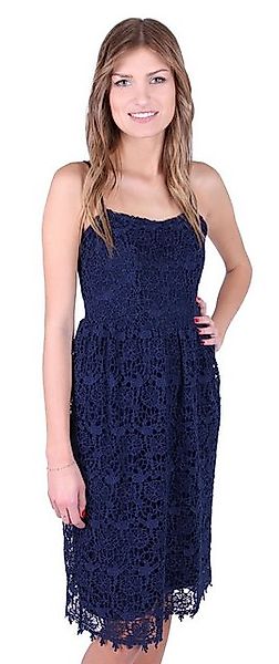 Sarcia.eu Midikleid Dunkelblaues Spitzenkleid John Zack günstig online kaufen