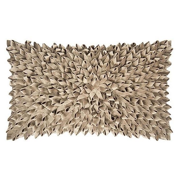 PAD Dekoobjekt Kissenhülle Samt Sentiment Taupe (30x50cm) günstig online kaufen