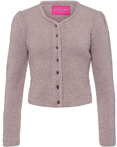 Krüger Madl Strickjacke Bouclé-Strickjacke günstig online kaufen