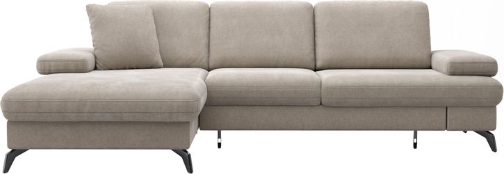 sit&more Ecksofa "Morris L-Form" mit Bettfunktion, bzw. XXL-Sitzfläche, Arm günstig online kaufen