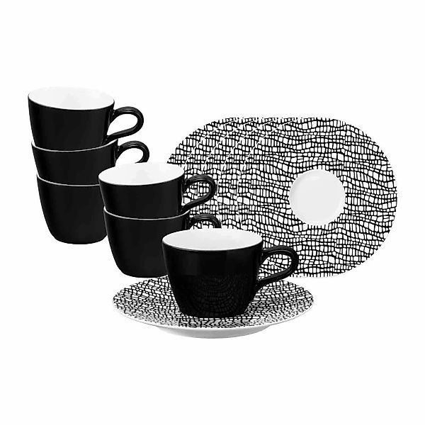 Seltmann Weiden Tasse "Espressotassen mit Untertassen Life Fashion 90 ml 6e günstig online kaufen