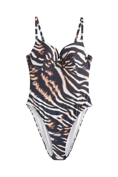 Next Badeanzug Wattiertes Push-up-Bikinioberteil mit Bügel günstig online kaufen
