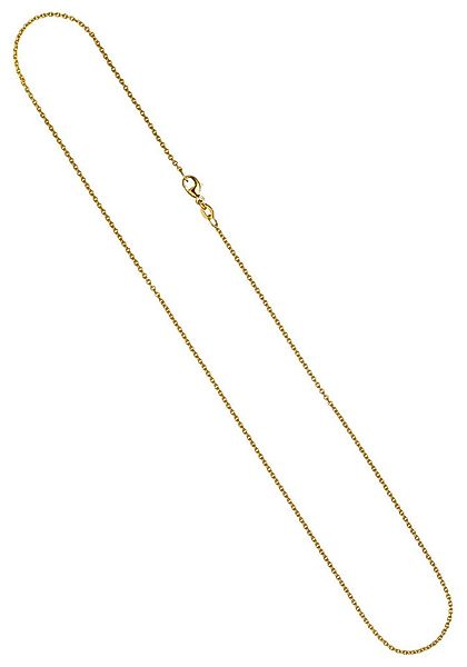 JOBO Kette ohne Anhänger Rund-Ankerkette, 750 Gold 1,5 mm 45 cm günstig online kaufen