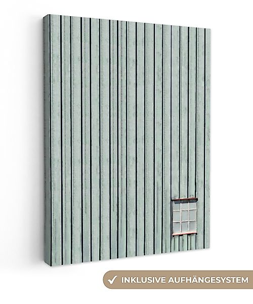 OneMillionCanvasses® Leinwandbild Architektur - Grün - günstig online kaufen