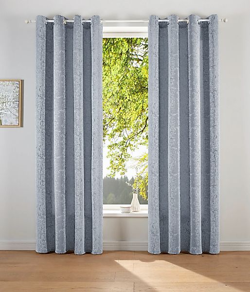 LeGer Home by Lena Gercke Vorhang "LESKA" Ösen 1 Stk. tlg. blickdicht, glat günstig online kaufen