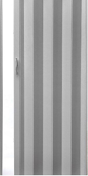 Vivaldi Falttür Schiebetür Farbe hell Grau Höhe 203 cm für Türbreite bis 82 günstig online kaufen