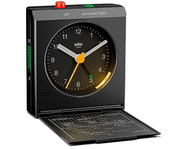 Braun Wecker BC 05 B Quarz Klappwecker günstig online kaufen