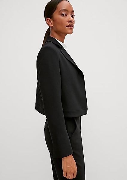 Comma Blusenblazer Blazer mit Fischgrat-Muster günstig online kaufen