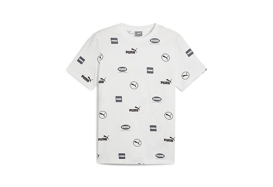 PUMA T-Shirt POWER AOP TEE Regular Fit, sportlicher Stil, Rundhalsausschnit günstig online kaufen