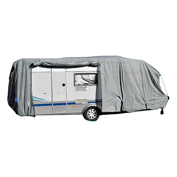 GreenYard® Wohnwagen Abdeckplane mit Reflektoren M 550 x 250 x 220 cm günstig online kaufen