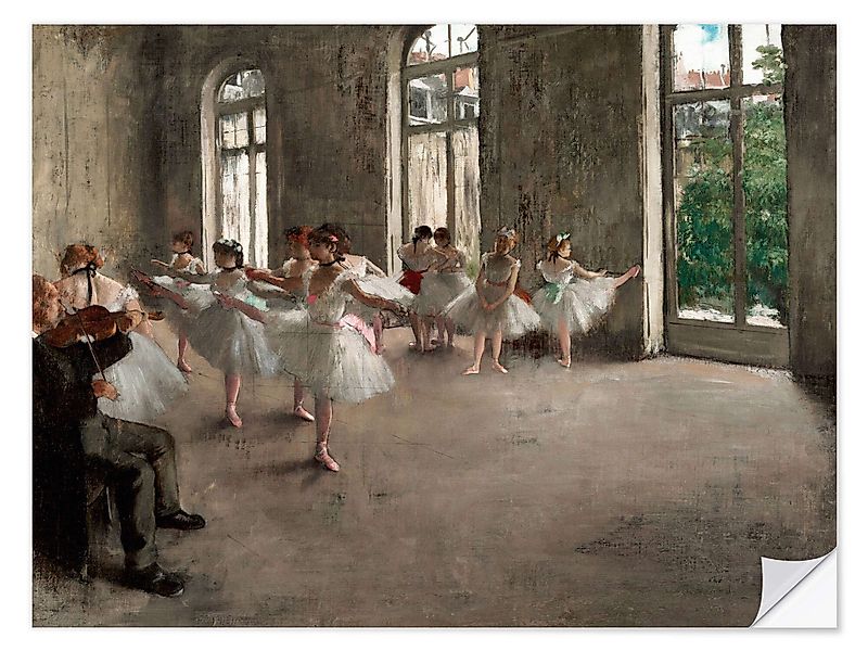 Posterlounge Wandbild Die Probe, Edgar Degas, günstig online kaufen