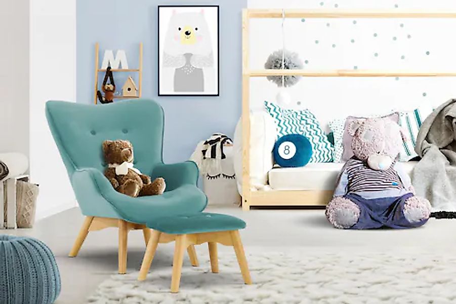 Home affaire Sessel »Duca Mini« in kleiner Ausführung für Kinder günstig online kaufen