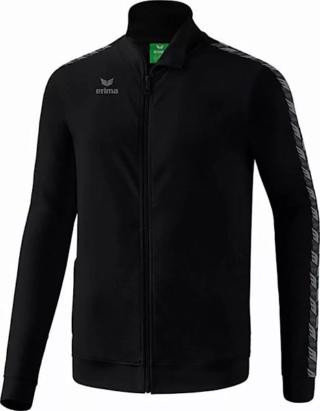 Erima Sweatshirt ESSENTIAL TEAM training jacket BLACK/SLATE GREY günstig online kaufen