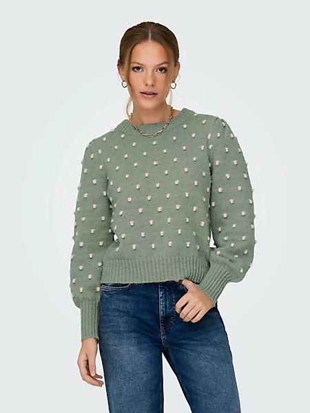 JACQUELINE de YONG Strickpullover Strickpullover Puffärmel Lange Bündchen R günstig online kaufen