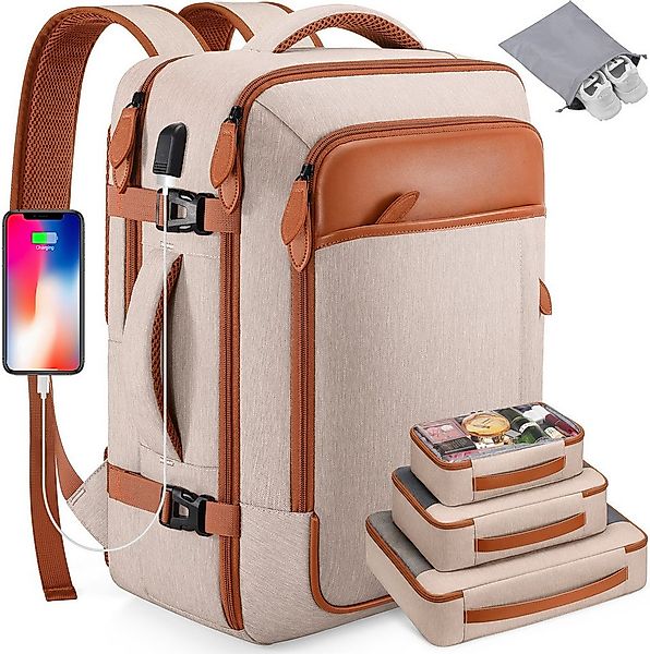 HAUSS SPOLE Reisetasche 4-teiliges Schultasche Handgepäck Wasserdicht, 40L, günstig online kaufen