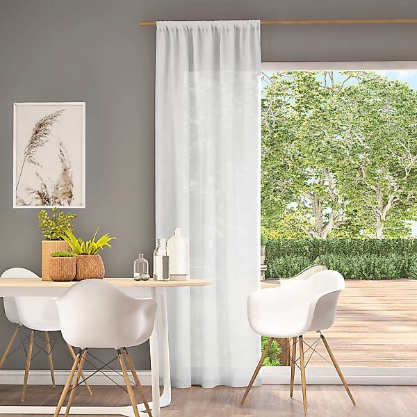 Neutex for you Vorhang "Mara-ECO" Stangendurchzug 1 Stk. tlg. günstig online kaufen