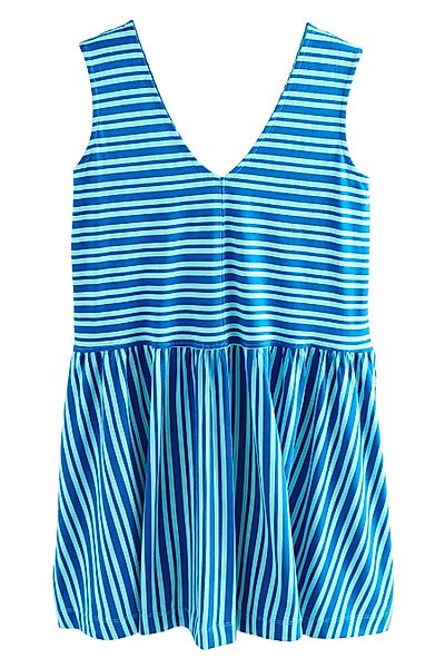 Next Minikleid Minikleid mit V-Ausschnitt aus günstig online kaufen