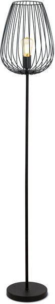 EGLO Stehlampe NEWTOWN Stehleuchte, schwarz, Stahl, günstig online kaufen