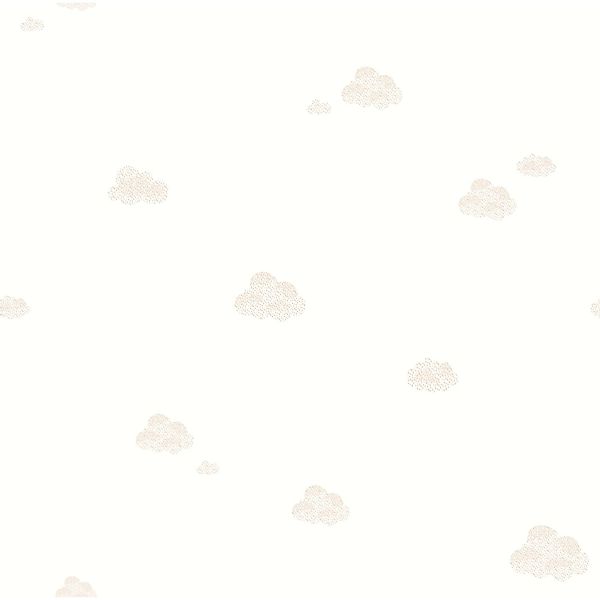 Sanders & Sanders Tapete Kleine Wolken Beige 53 Cm X 10 M 640302 günstig online kaufen