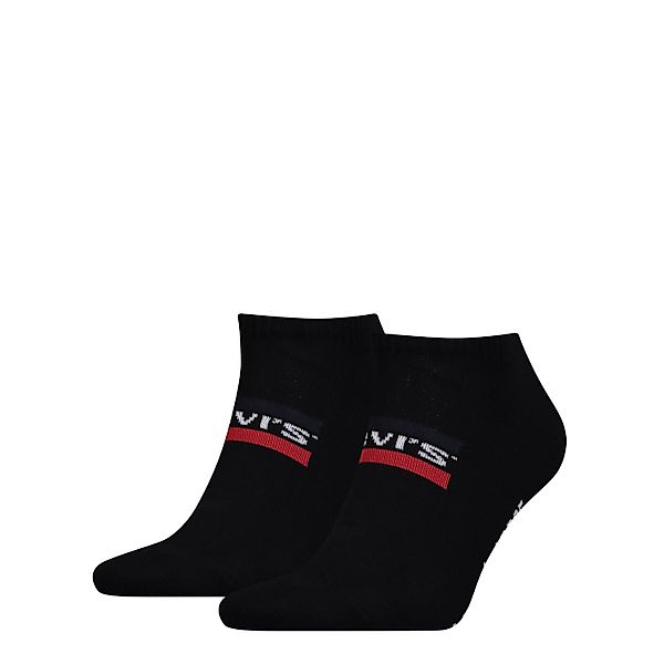 Levis Unisex Sneaker Sportsocken Low Cut Sportswear Logo 2er Pack günstig online kaufen
