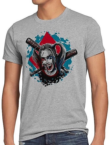 style3 T-Shirt Harley Quinn joker punk baseball batman joker gotham günstig online kaufen