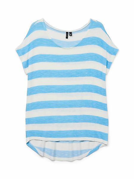 Vero Moda Kurzarmshirt VMWIDE STRIPE SL TOP GA JRS NOOS Viskosemischung günstig online kaufen