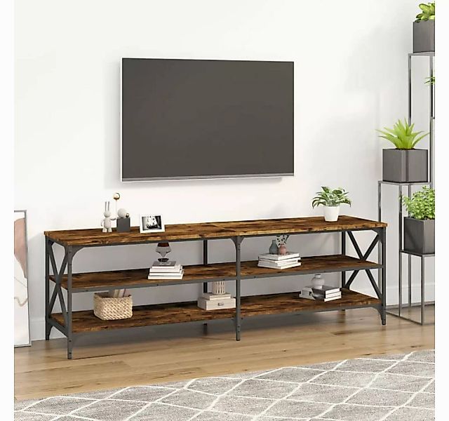 vidaXL TV-Schrank TV-Schrank Räuchereiche 160x40x50 cm Spanplatte TV-Lowboa günstig online kaufen