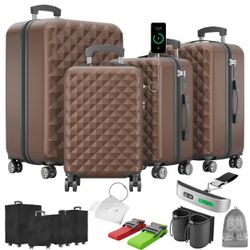 Onbest Kofferset 4er Hartschalen Trolley PREMIUM günstig online kaufen