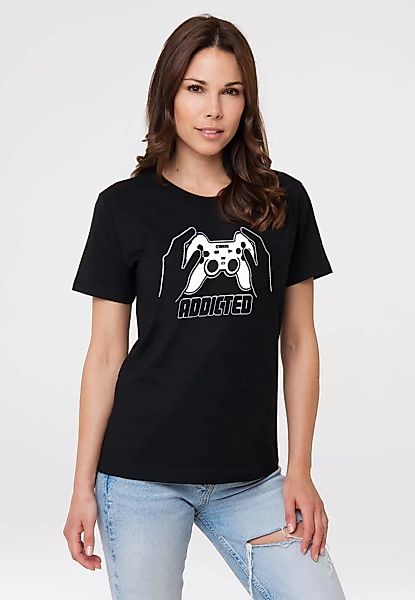 LOGOSHIRT T-Shirt "Addicted" günstig online kaufen