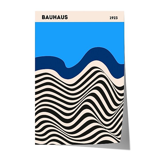 JUSTGOODMOOD Poster Premium ® Bauhaus Ausstellung günstig online kaufen