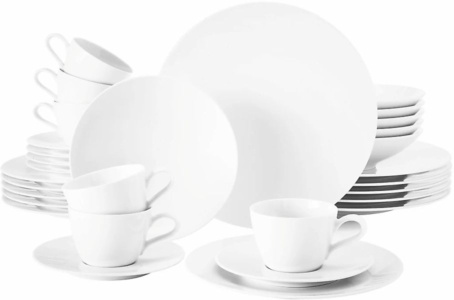 Seltmann Weiden Kombiservice "Geschirr-Set, Service Life" Teller Set, Tasse günstig online kaufen