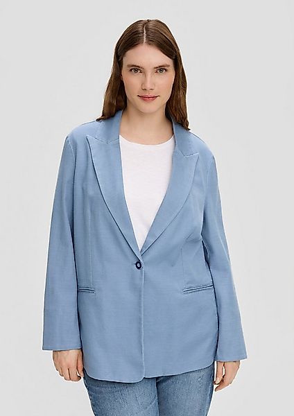s.Oliver Jackenblazer Indoor-Blazer Blazer aus Twill günstig online kaufen