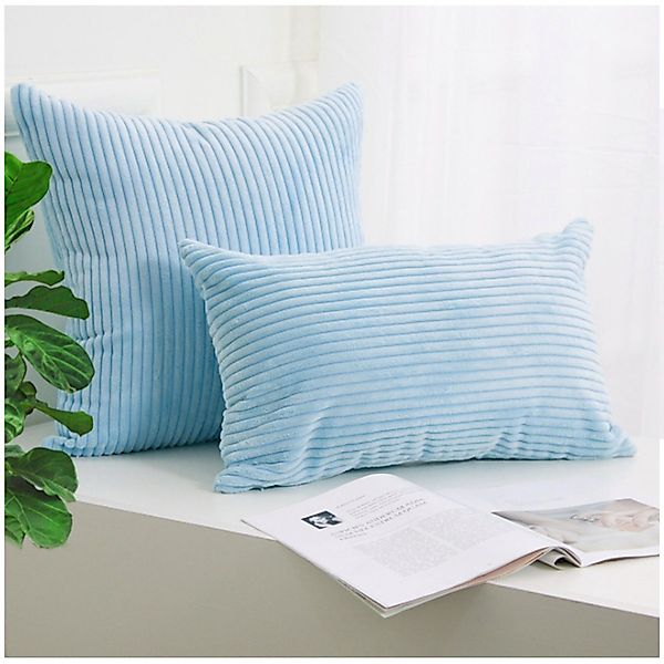 BYSURE Kissenbezug, (2 Stück), Kordsamt Kissenbezug günstig online kaufen