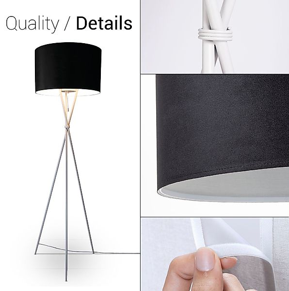 Paco Home Stehlampe Kate uni Color, günstig online kaufen