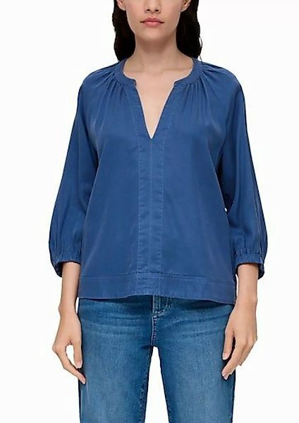 s.Oliver Shirtbluse mit Raffungen günstig online kaufen