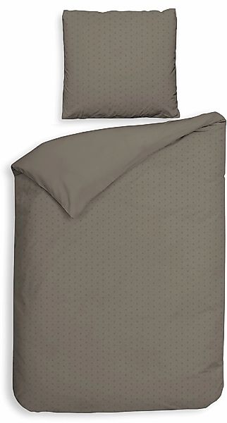 Heckett & Lane Bettwäsche "Punto" 2 Stk. gepunktet, 100% Baumwolle ab 135x2 günstig online kaufen